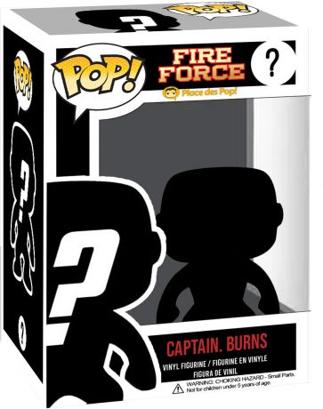 Figurine Funko Pop Fire Force Capitaine. Burns
