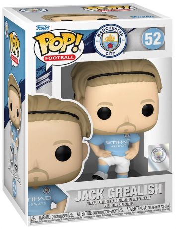 Figurine Funko Pop FIFA / Football #52 Jack Grealish - Manchester City
