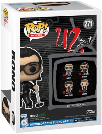 Figurine Funko Pop U2 #271 Bono