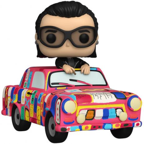 Figurine Funko Pop U2 #293 Bono with Achtung Baby Car