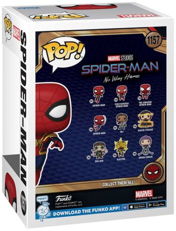 Figurine Funko Pop Spider-Man: No Way Home #1157 Spider-Man (Tom Holland)