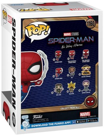 Figurine Funko Pop Spider-Man: No Way Home #1160 Spider-Man Costume de fin