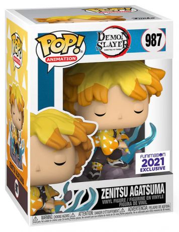 Figurine Funko Pop Demon Slayer #987 Zenitsu Agatsuma