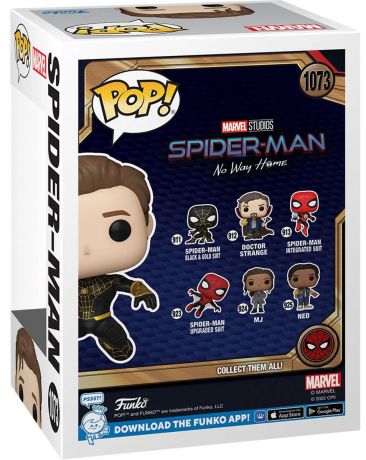 Figurine Funko Pop Spider-Man: No Way Home #1073 Spider-Man costume noir