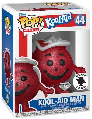 Figurine Funko Pop Icônes de Pub #44 Kool-Aid Man - Diamant