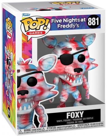 Figurine Pop Five Nights at Freddy's #881 pas cher : Foxy Tie Dye