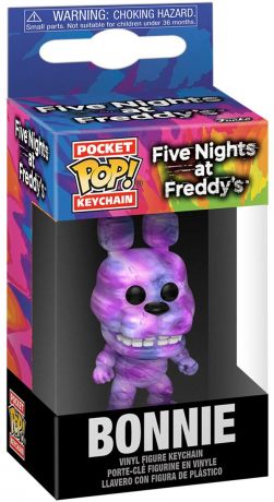 Figurine Funko Pop Five Nights at Freddy's #00 Bonnie Tie Dye - Porte-clés