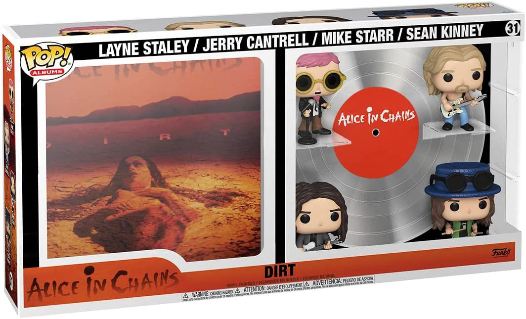 Funko Pop releases Alice In Chains box set for 30th anniversary of Dirt | WTGZ - Union Springs, AL