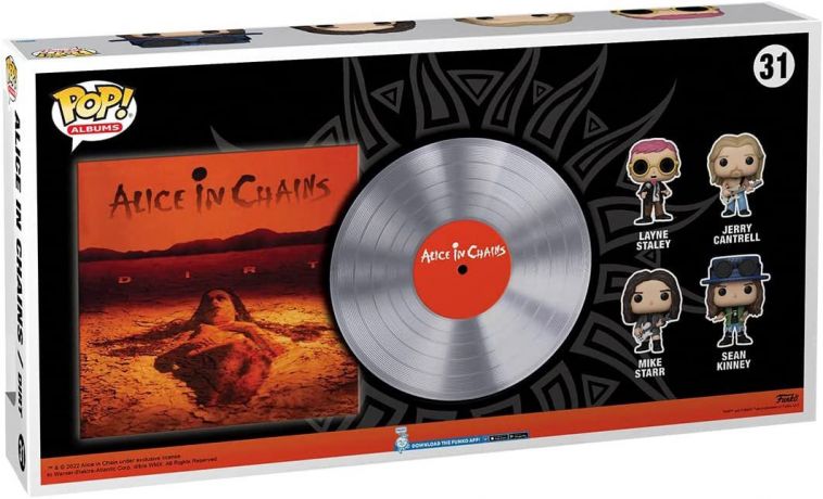 Figurine Funko Pop Alice in Chains Dirt - Deluxe Album
