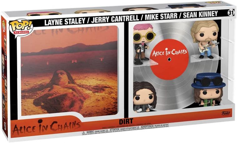 Figurine Funko Pop Alice in Chains Dirt - Deluxe Album