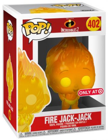 Figurine Funko Pop Les Indestructibles [Disney] #402 Jack-Jack en feu