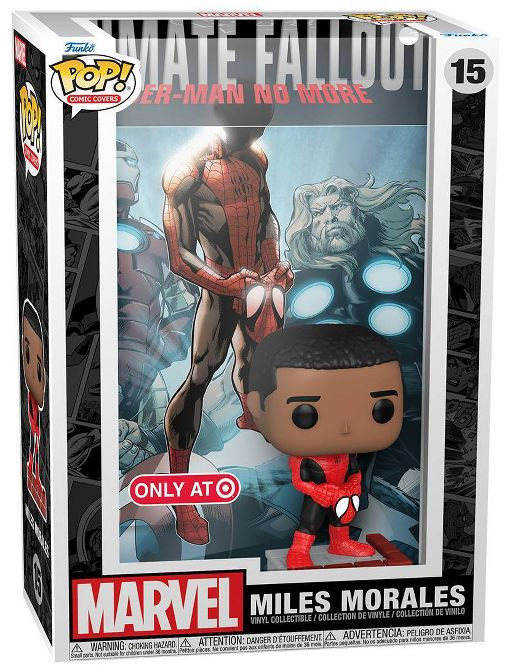Figurine Pop Marvel Comics #15 pas cher : Miles Morales - Comic Cover