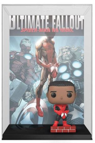 Figurine Funko Pop Marvel Comics #15 Miles Morales - Comic Cover