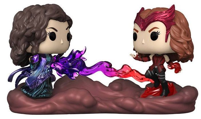 Figurine Funko Pop WandaVision [Marvel] #1075 Agatha Harkness vs La Sorcière Rouge - Moment