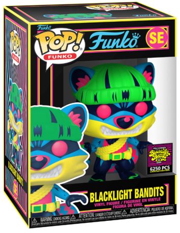 Figurine Funko Pop Fantastik Plastik Bandits - Black Light