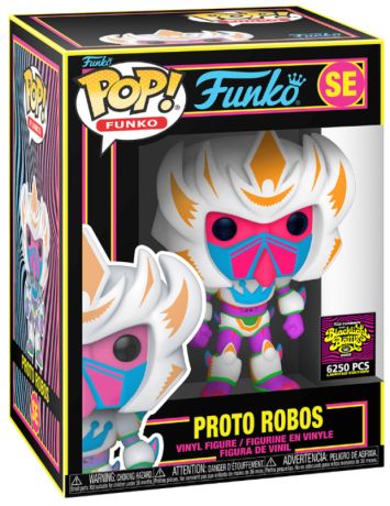 Figurine Funko Pop Fantastik Plastik Proto Robos - Black Light