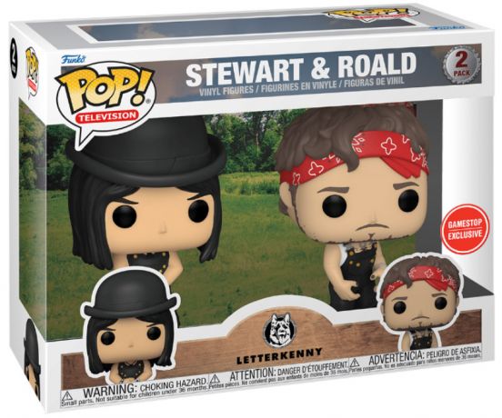 Figurine Funko Pop Letterkenny  Stewart & Roald - Pack