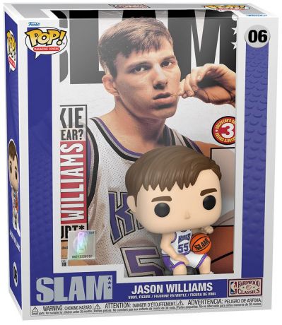 Figurine Funko Pop NBA #06 SLAM : Jason Williams