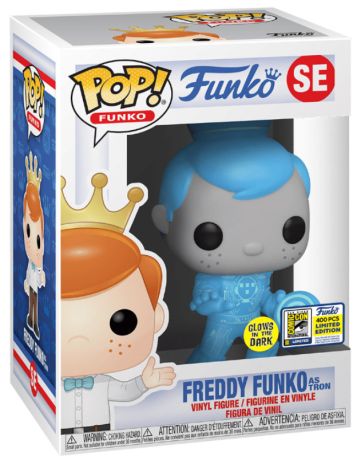 Figurine Funko Pop Freddy Funko Freddy Funko en Tron - Glow in the Dark