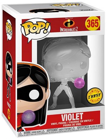 Figurine Funko Pop Les Indestructibles [Disney] #365 Violette - Invisible [Chase]