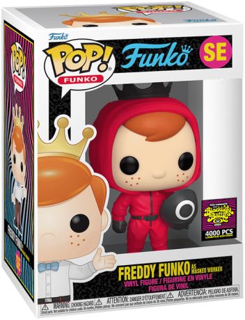 Figurine Funko Pop Freddy Funko Freddy Funko en Soldat masqué cercle