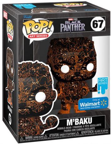 Figurine Funko Pop Black Panther [Marvel] #67 M'Baku - Art Series