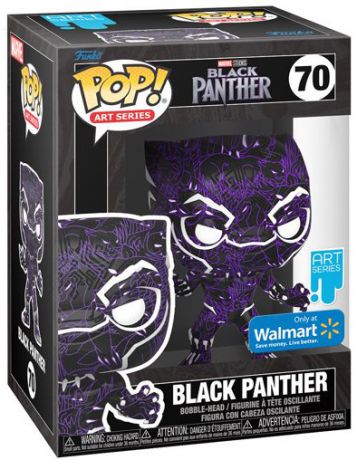 Figurine Funko Pop Black Panther [Marvel] #70 Black Panther - Art Series