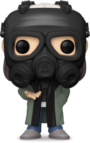 Figurine Funko Pop Comic Book Men #74 Silent Bob avec masque à gaz - Digital Pop