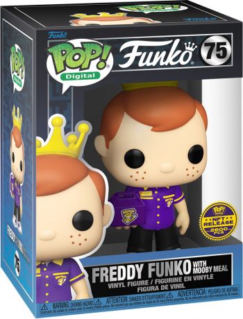 Figurine Funko Pop Freddy Funko #75 Freddy Funko with mooby meal - Digital Pop