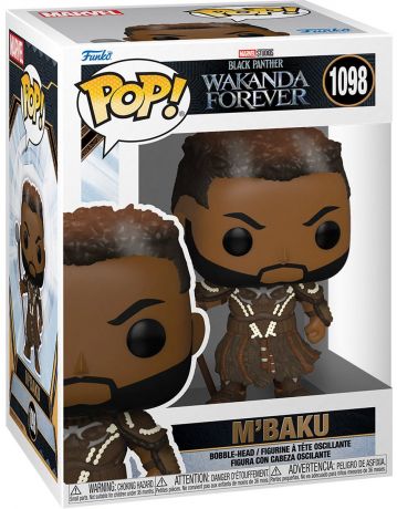 Figurine Funko Pop Black Panther : Wakanda Forever [Marvel] #1098 M'Baku
