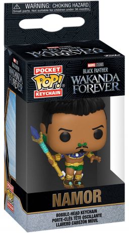 Figurine Funko Pop Black Panther : Wakanda Forever Namor - Porte-clés