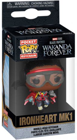 Figurine Funko Pop Black Panther : Wakanda Forever [Marvel] Ironheart MK1 - Porte-clés