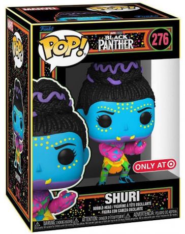 Figurine Funko Pop Black Panther [Marvel] #276 Shuri - Black Light