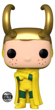 Figurine Funko Pop Freddy Funko Freddy Funko en Loki - Métallique 