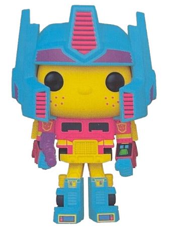 Figurine Funko Pop Freddy Funko Freddy Funko en Optimus Prime - Black Light