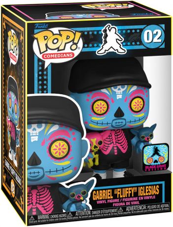 Figurine Funko Pop Célébrités #02 Fluffy - Black Light