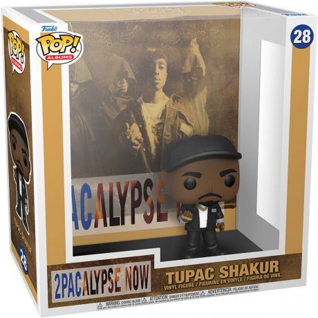 Figurine Funko Pop Tupac / 2Pac #28 Tupac Shakur - Album