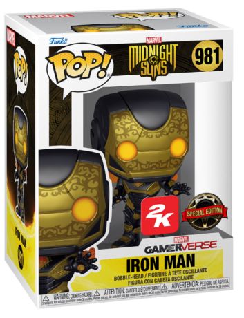 Figurine Funko Pop Marvel's Midnight Suns #981 Iron Man