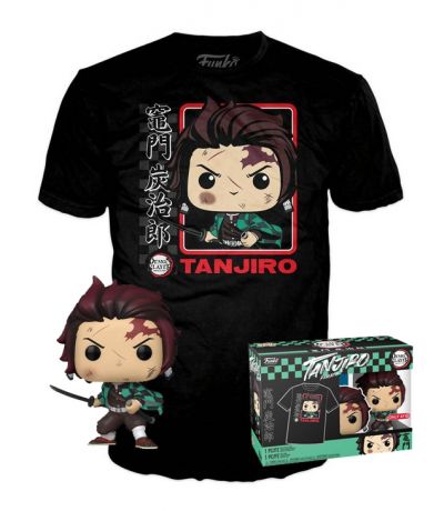 Figurine Funko Pop Demon Slayer #867 Tanjiro - T-Shirt