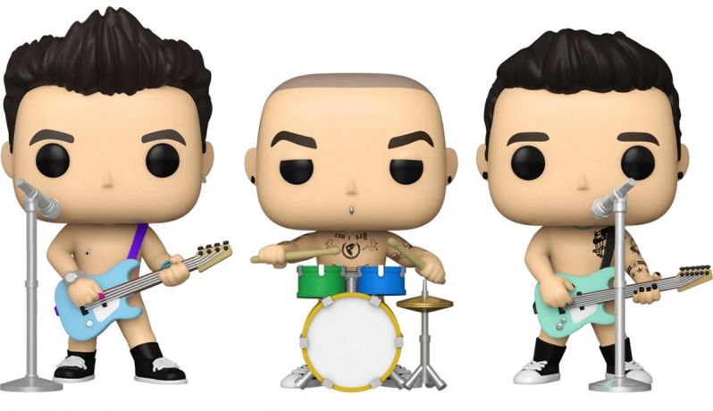 Figurine Funko Pop Blink-182 Mark Hoppus / Travis Barker / Tom Delonge - Blink 182