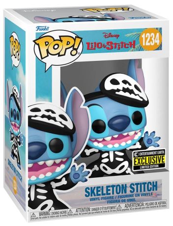 Figurine Funko Pop Lilo et Stitch [Disney] #1234 Stitch Squelette 