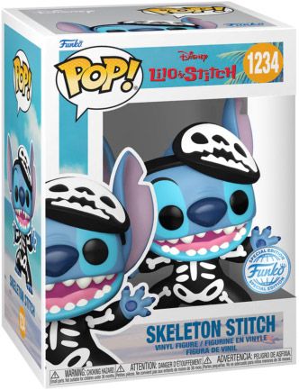 Figurine Funko Pop Lilo et Stitch [Disney] #1234 Stitch Squelette 