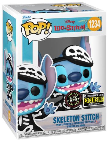 Figurine Funko Pop Lilo et Stitch [Disney] #1234 Stitch Squelette [Chase]