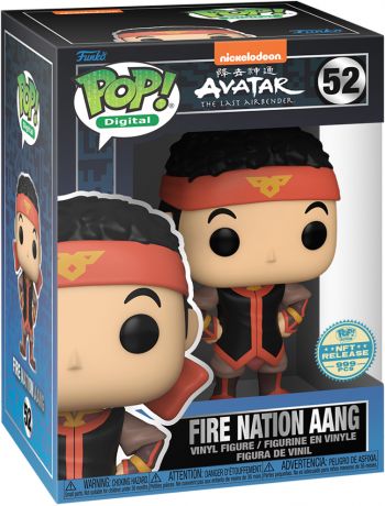 Figurine Funko Pop Avatar: le dernier maître de l'air #52 La Nation du Feu Aang - Digital Pop