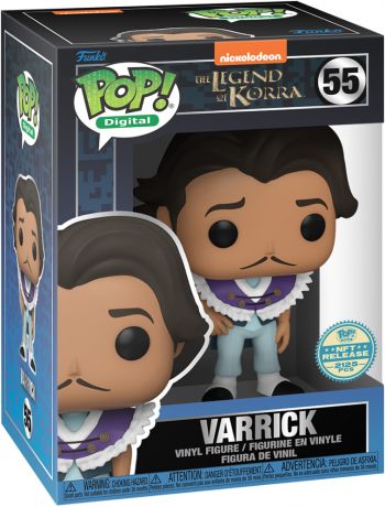 Figurine Funko Pop La Légende de Korra #55 Varrick - Digital Pop