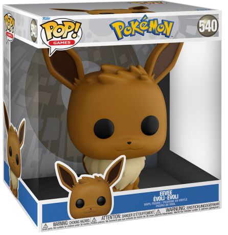 Figurine Funko Pop Pokémon #540 Eevee - Evoli (EMEA) - 25 cm