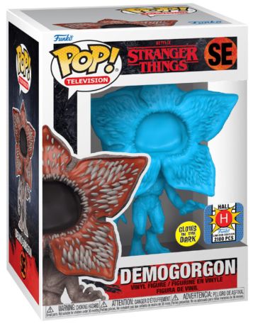 Figurine Funko Pop Stranger Things Demogorgon (Bleu) - Glow in the Dark