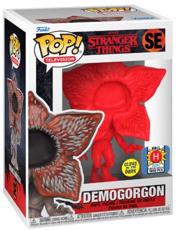 Figurine Funko Pop Stranger Things Demogorgon (Rouge) - Glow in the Dark