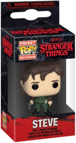 Figurine Funko Pop Stranger Things Steve - Porte-clés