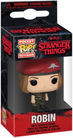 Figurine Funko Pop Stranger Things Robin - Porte-clés